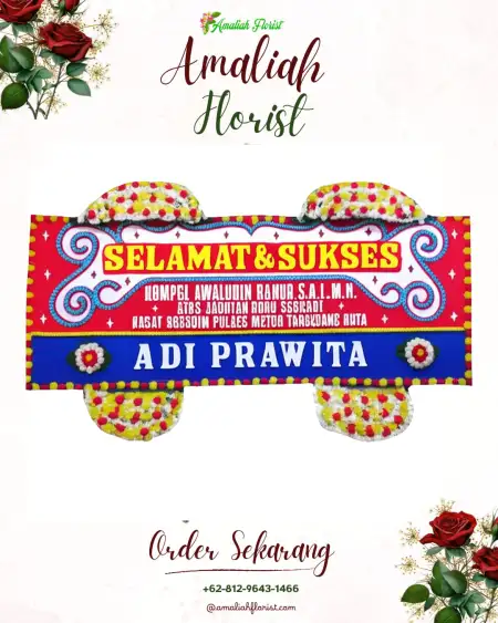Papan Bunga Ucapan Selamat Siantar Narumonda